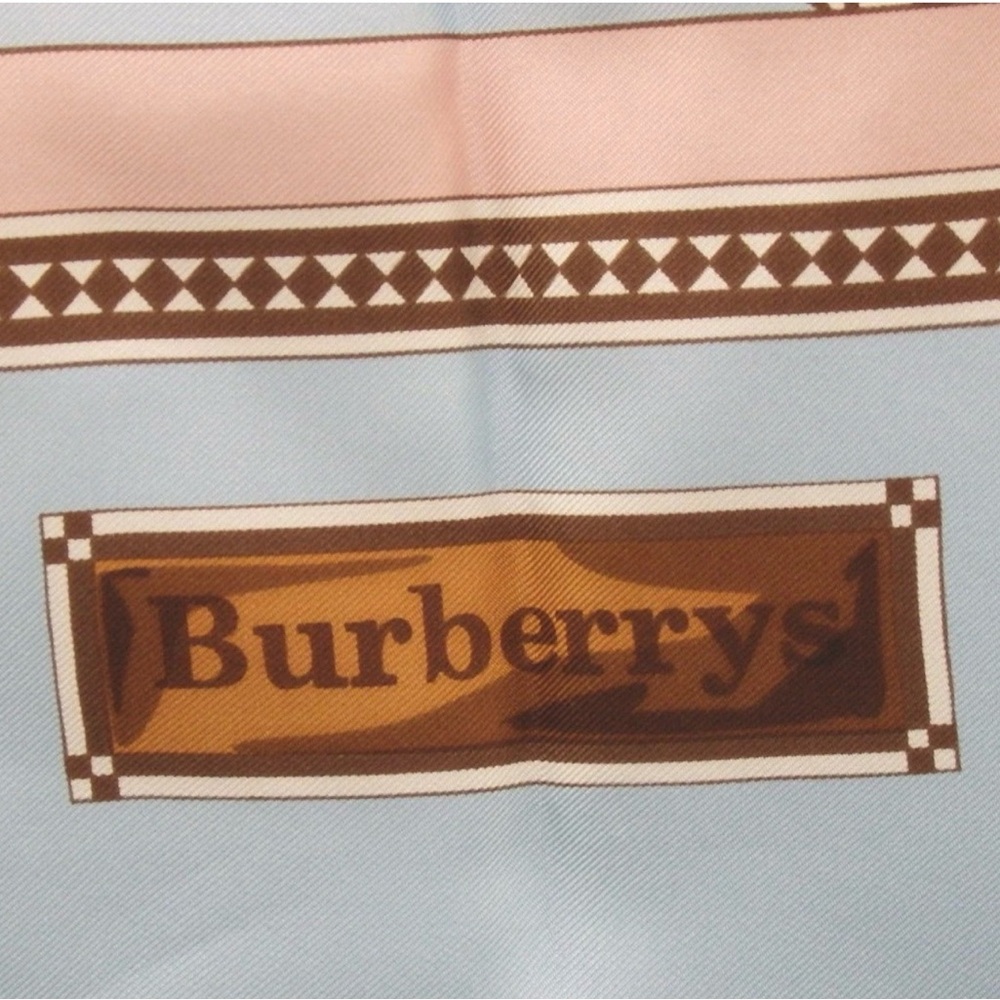 BURBERRYS Chess Motif Pattern Silk Scarf ♟️😍🔥 - Picture 5 of 16